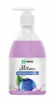 Крем-мыло жидкое увлажняющее "Milana черника в йогурте"
