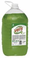 Средство для мытья посуды "Velly" light (зеленое яблоко) 5кг