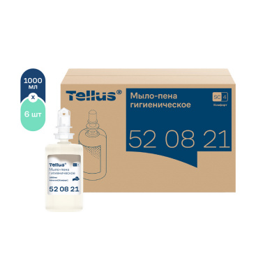 Tellus Мыло-пена гигиеническое, категория качества Комфорт, 1000 мл