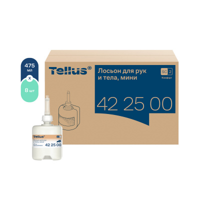 Tellus лосьон для рук и тела мини, категория качества Комфорт, 475 мл
